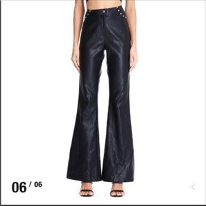 IAMGIA flare leather pants